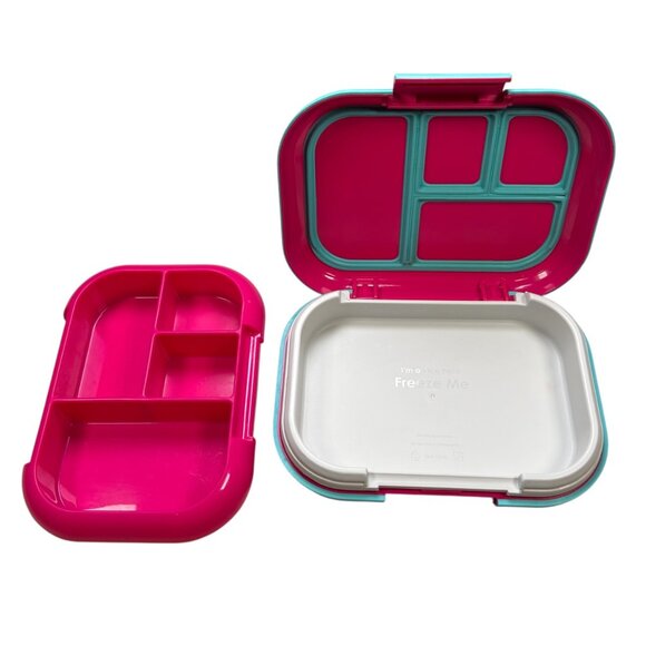 Bentgo Kids Chill Lunch Box Pink Kitchen Food Cold Storage - Picture 4 of 6